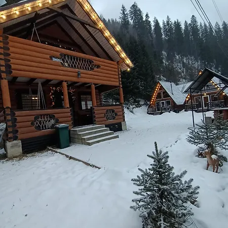 в обіймах гір Synevyrsʼka Polyana